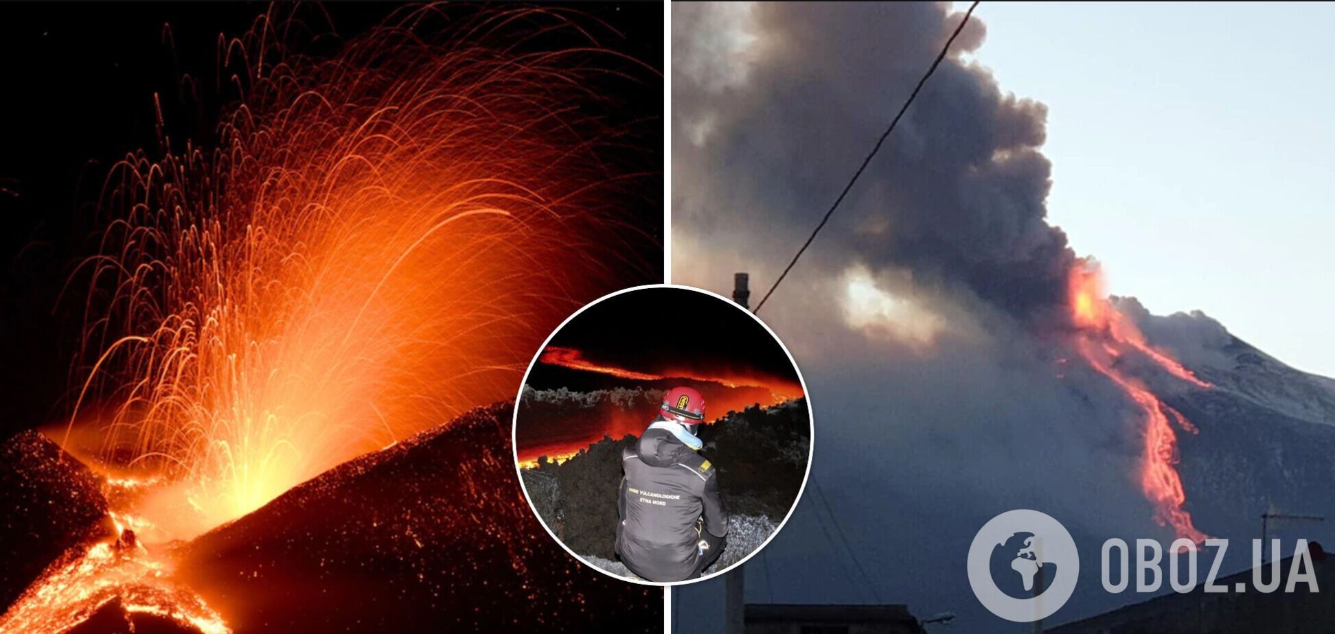 На Сицилії знову відбулося виверження вулкана Етна, яке супроводжувалося землетрусом. Відео