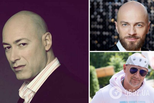 Гордон, Яма, Потап и другие: как лысые украинские звезды выглядели до популярности. Фото