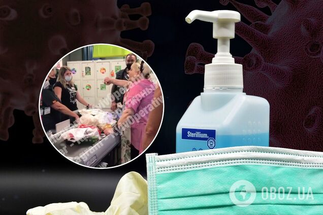 Новый скандал из-за маски в супермаркете