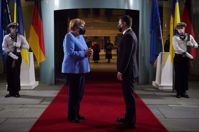 В Офисе президента назвали главные темы встречи Зеленского и Меркель