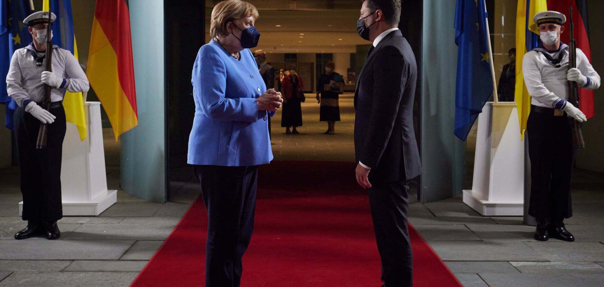 В Офісі президента назвали головні теми зустрічі Зеленського та Меркель