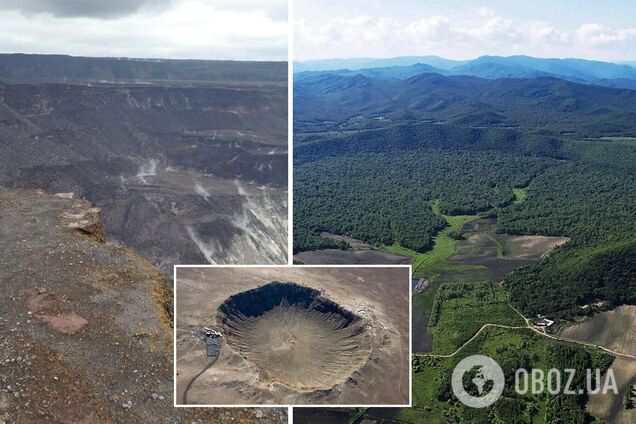 В Китае обнаружили кратер от стометрового астероида: его удар мог быть 'катастрофическим'. Фото