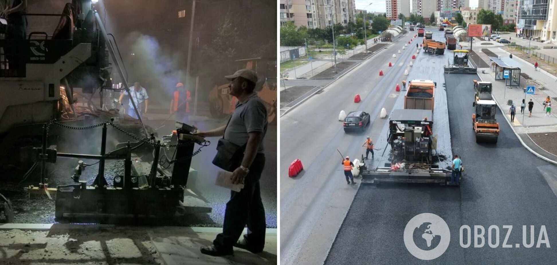 Дорожно-строительные работы в Киеве продолжаются круглосуточно: Кличко рассказал, что ремонтируют. Видео