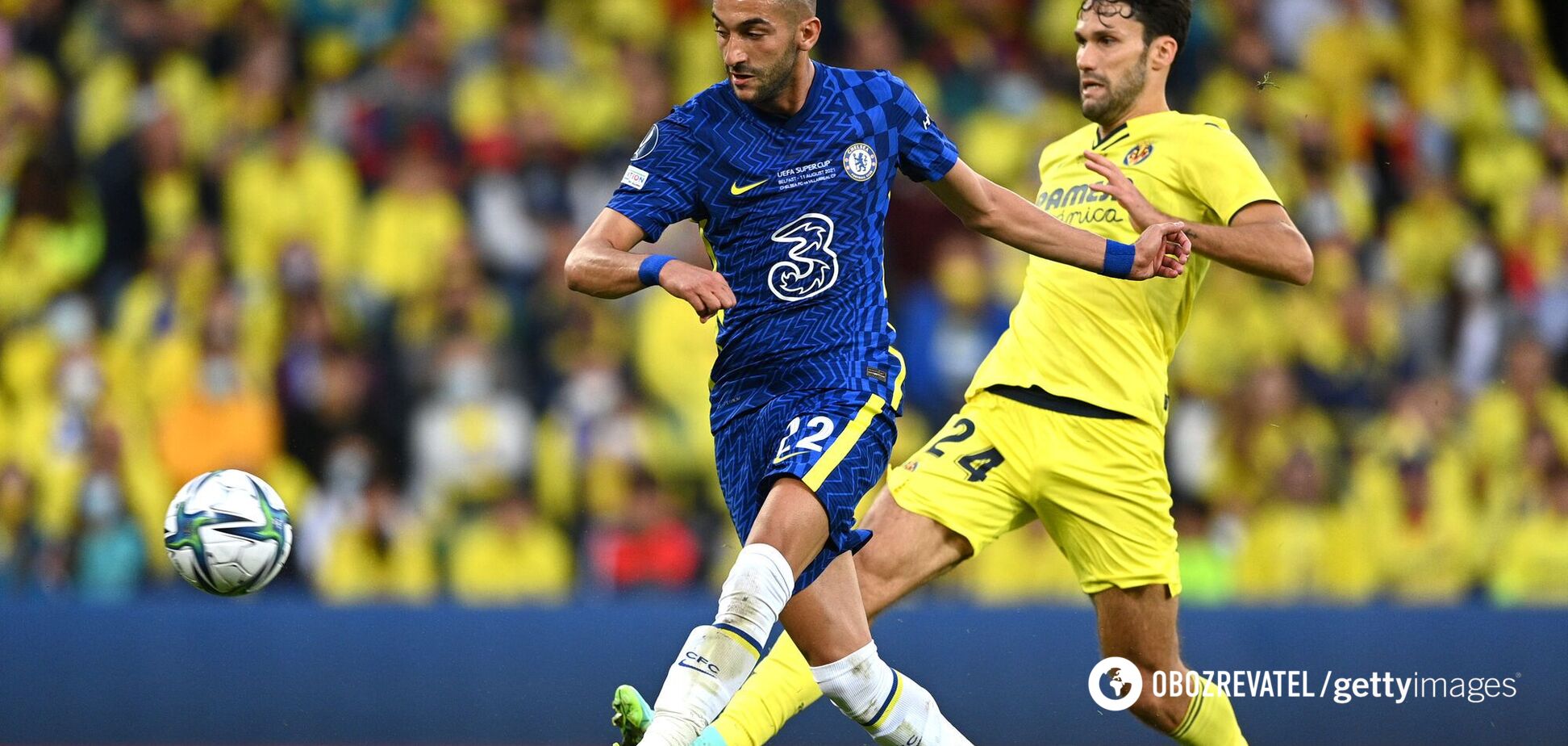 'Челси' – 'Вильярреал': онлайн видео голов Суперкубка УЕФА