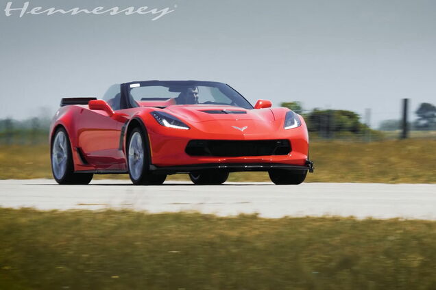 Hennessey Performance превратил Corvette в настоящего монстра. Видео
