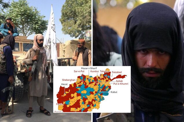 Талибы за неделю захватили уже девять афганских провинций. Карта