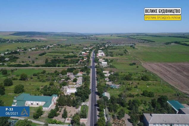 'Велике будівництво': 'Автомагістраль-Південь' відновила 9-кілометрову ділянку траси Р-33 на Одещині