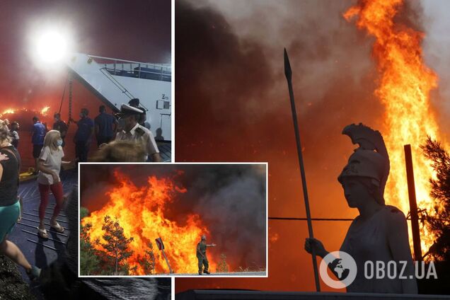 В Италии бушуют лесные пожары, в огне погибли четыре человека. Видео