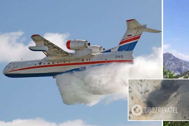 В Турции разбился пожарный самолет, арендованный у России. Фото и видео катастрофы