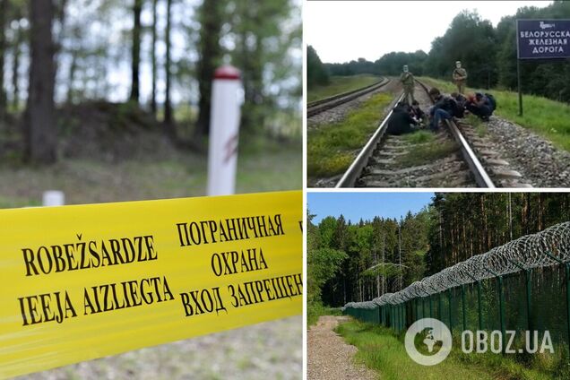 Что творят на границе силовики Лукашенко: в Латвии показали видео с мигрантами