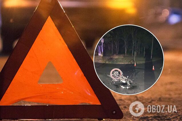 Під Борисполем підліток на мотоциклі потрапив у ДТП: хлопець помер у лікарні. Фото