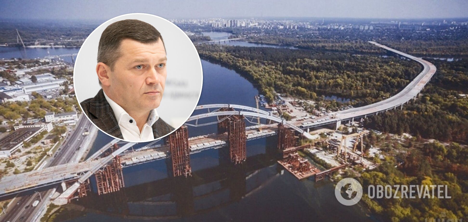 В КГГА пообещали до конца года пустить автомобили по Подольско-Воскресенскому мосту