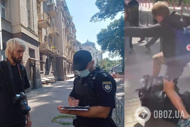Вибачення не допомогли: поліція сказала, що буде з прихильниками 'Нацкорпусу', які побили журналіста