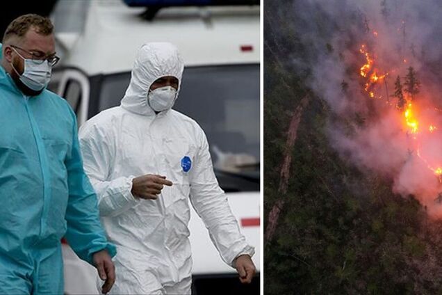 Россиян бросили в огонь коронавируса и лесных пожаров
