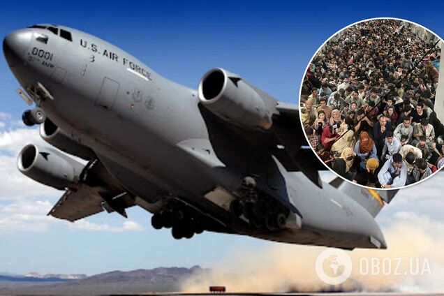 Літаком Boeing C-17 евакуювали 640 осіб з Афганістану