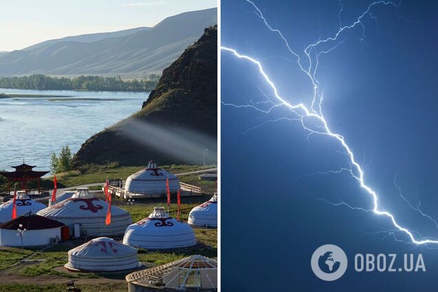 Укрылись от грозы в палатке: в России от удара молнии погибли мать с сыном