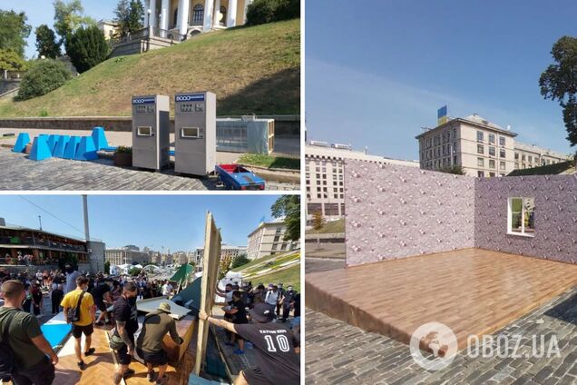 Музей Майдану – про скандальну інсталяцію в Києві: організатори офіційно нам не повідомляли