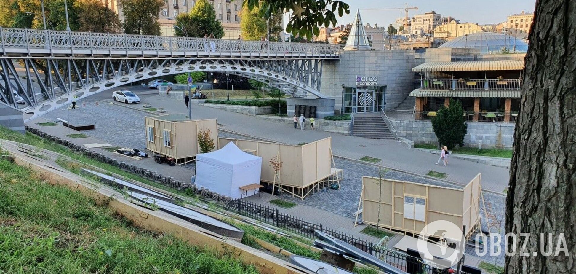 Постановка на аллее Небесной Сотни должна была познакомить зрителей с ключевыми моментами истории Украины, – организаторы