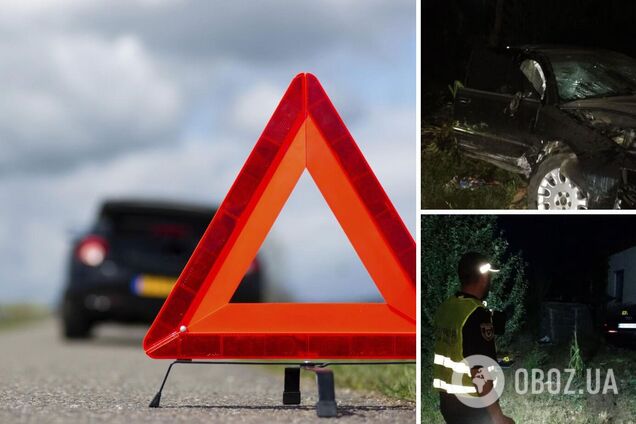 На Чернігівщині авто на швидкості влетіло в будинок, загинули дві людини. Фото і відео