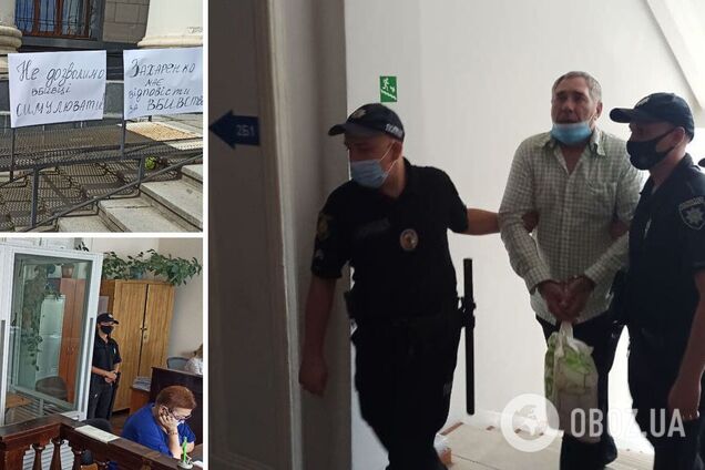 'Житомирского стрелка' привезли в суд. Эксклюзивные подробности и фото