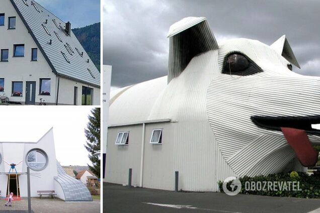 Дома в виде животных привлекают внимание