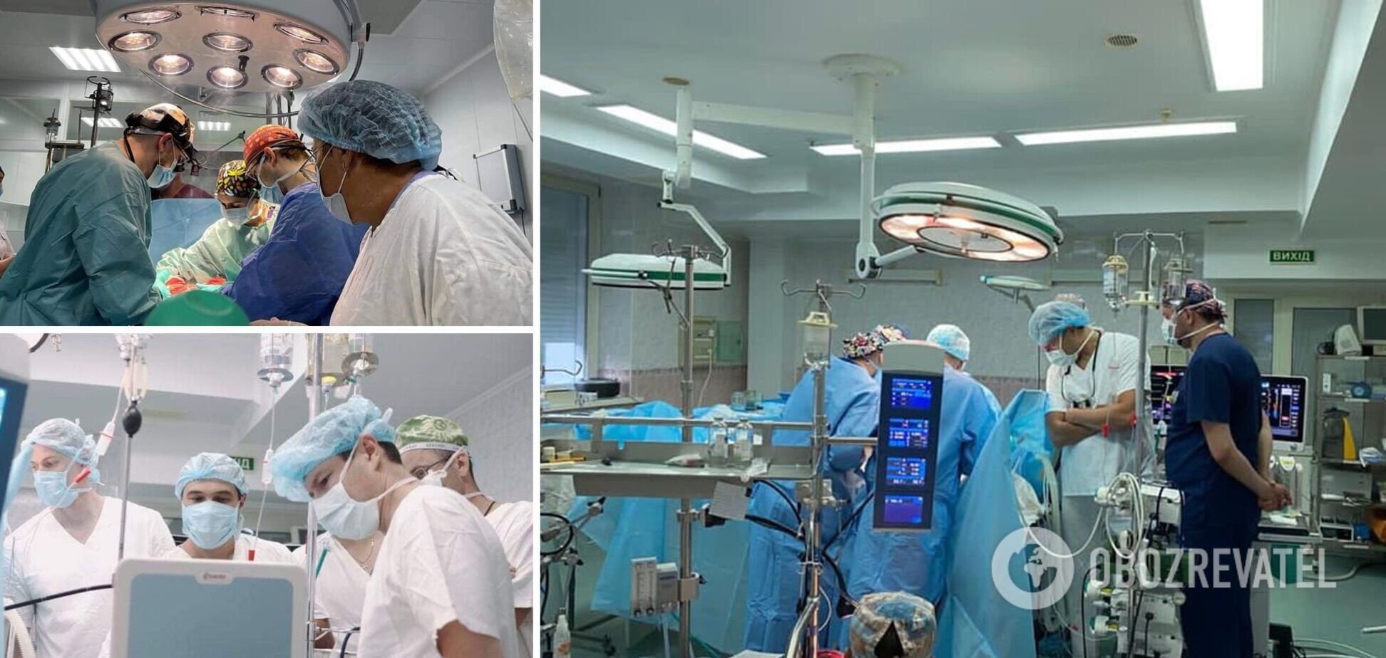 Черкасские медики впервые провели операции по пересадке сердца и почек. Фото