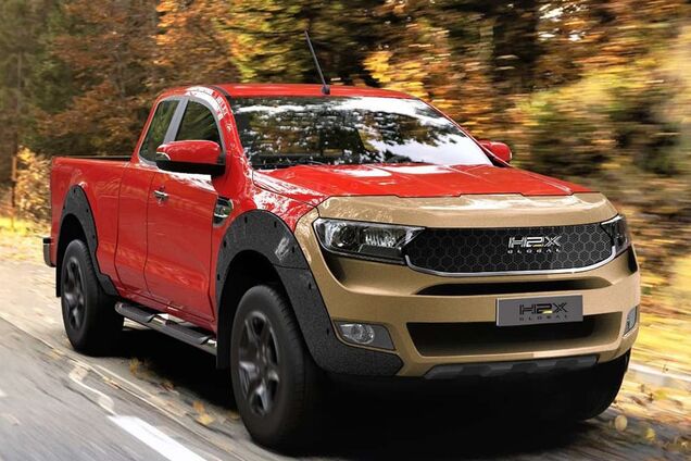 Пикап Ford Ranger переделали для работы на водороде