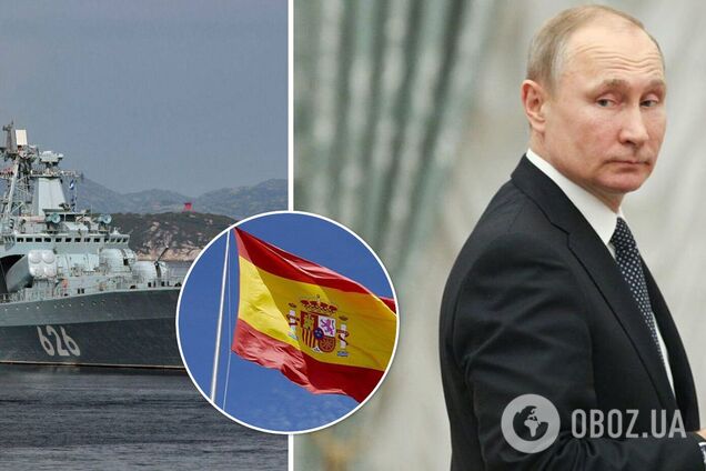 Испания не разрешила военным кораблям РФ зайти в свой порт