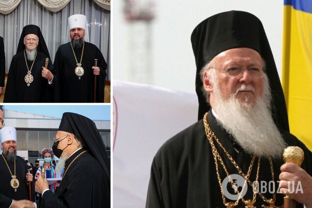 В Україну приїхав Вселенський патріарх Варфоломій. Фото