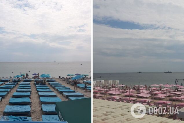 Вода ледяная, полно водорослей: появились фото опустевших пляжей Одессы