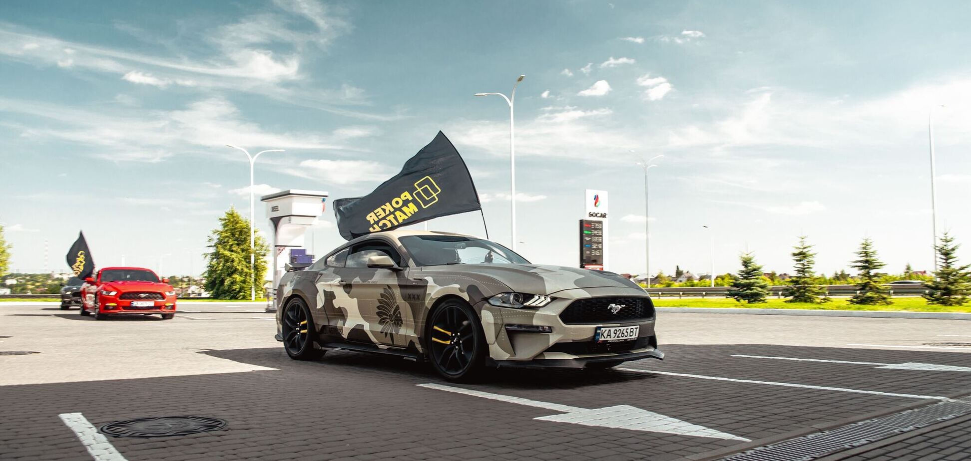 Драйв и азарт: 'Мустанги' под флагами PokerMatch промчались по Украине