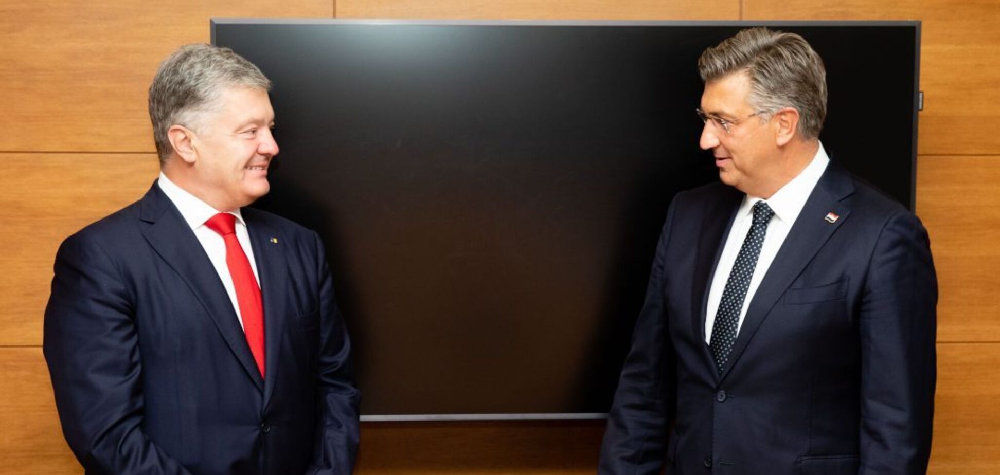 Порошенко обсудил с премьером Хорватии важные для Украины вопросы