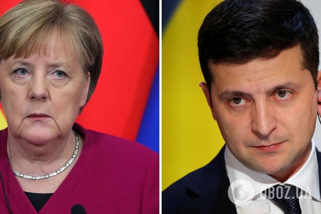 В Киеве начались переговоры Зеленского и Меркель: первые подробности