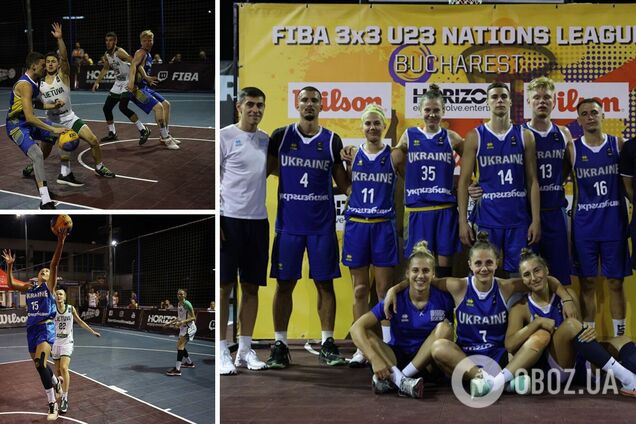 Сборные Украины по баскетболу 3х3