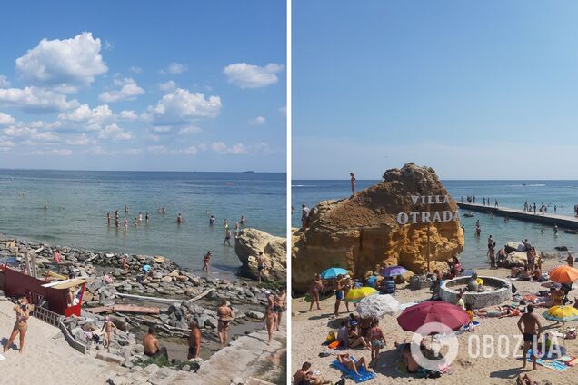 Отдых в Одессе 2021: какая вода в море, есть ли водоросли, сколько туристов на пляжах. Фото