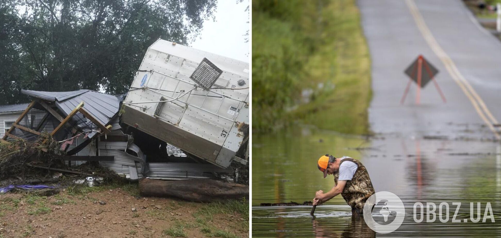 Масштабное наводнение в США унесло жизни более 20 человек. Фото и видео