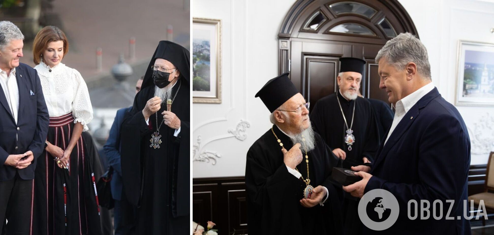 Місія ПЦУ – об’єднання всієї України: Порошенко подякував Вселенському Патріарху Варфоломію за допомогу