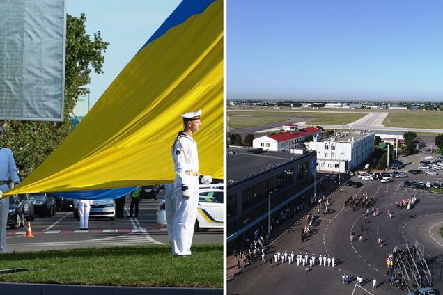 Найбільший прапор Одещини буде видно зі всіх під’їздів до аеропорту