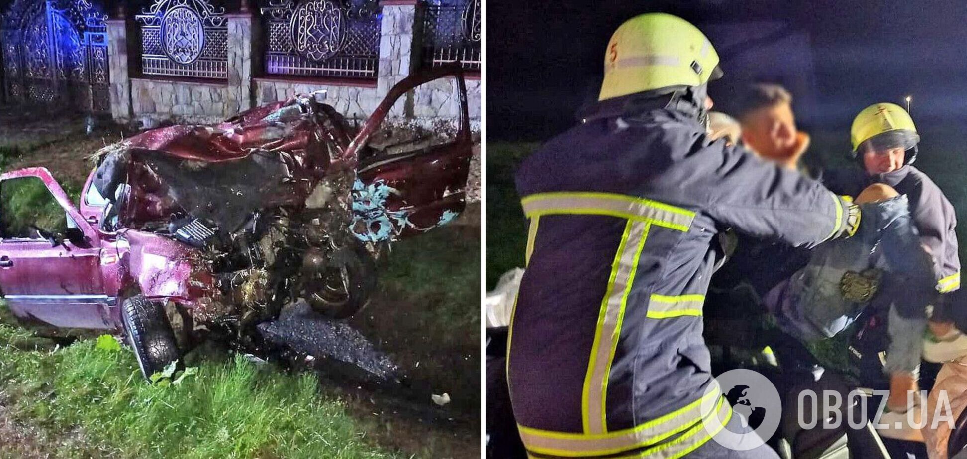 На Львівщині трапилася ДТП із займанням, загинули три особи: водія затримала поліція