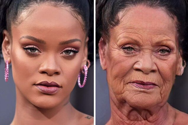 Певица Рианна не сможет скрывать признаки старения через 40 лет