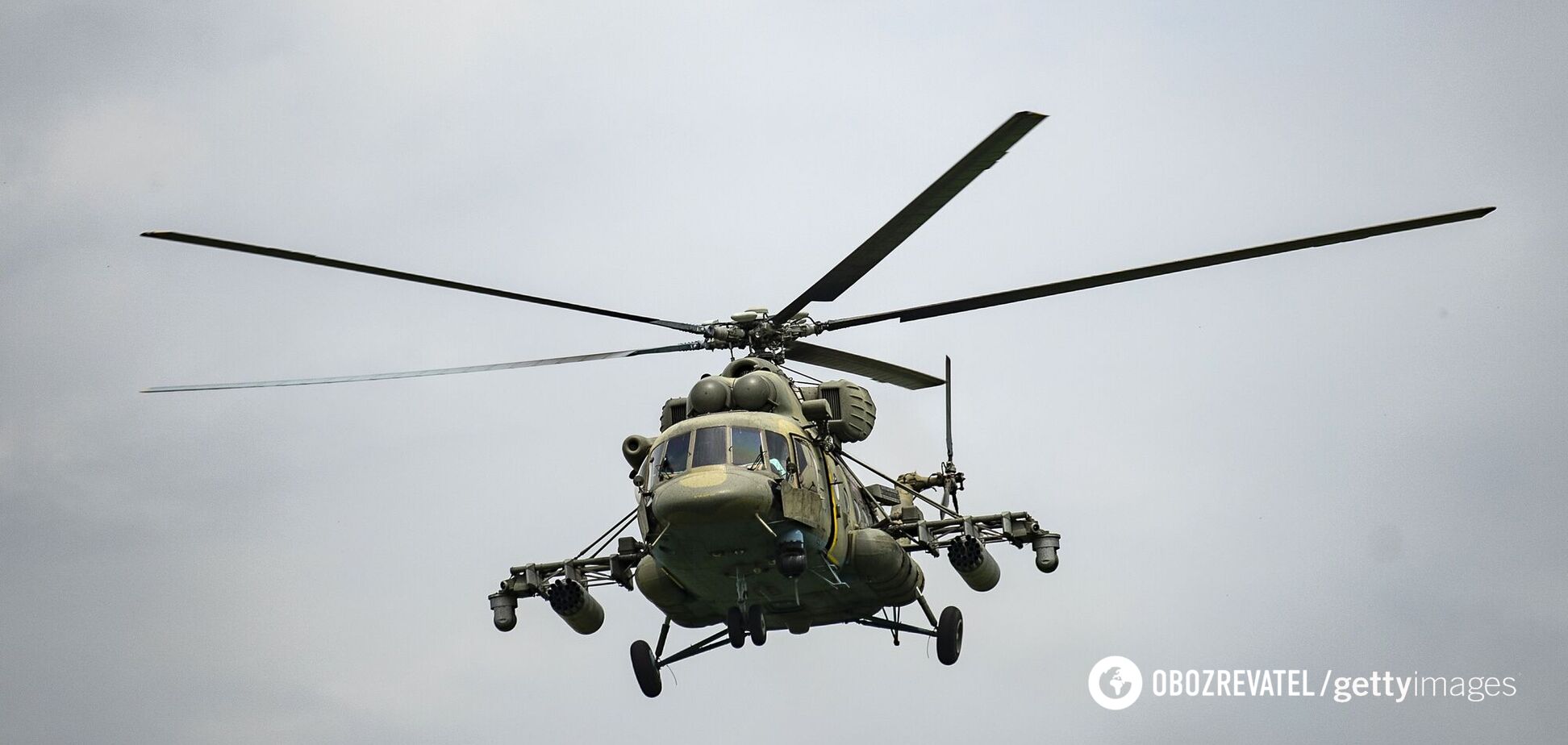 В Мексике вертолет с топ-чиновником упал сразу после взлета. Момент попал на видео