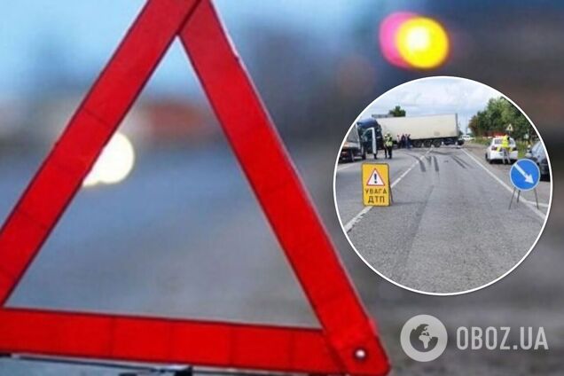 На Львівщині в ДТП загинула 11-річна дівчинка, три людини травмовані. Фото