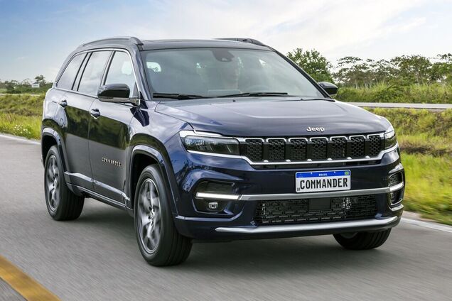 Jeep Commander дебютировал в семиместном варианте