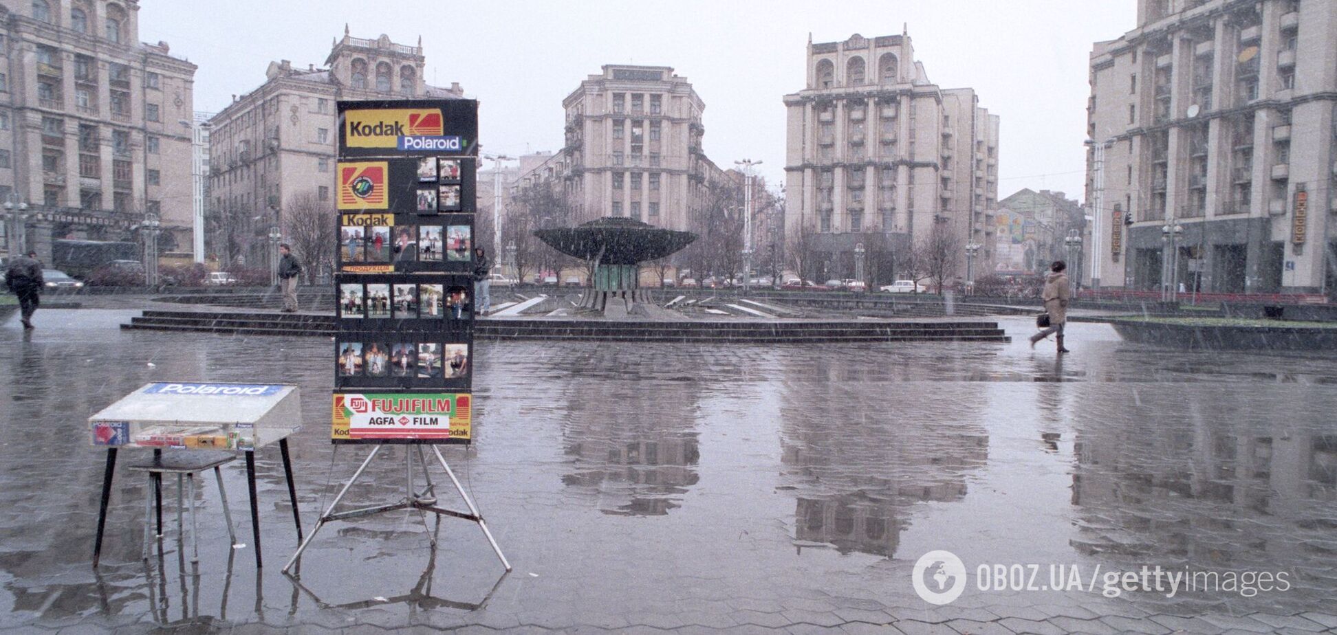 Киев накрыл ливень: город затопило, станции метро закрывали. Фото и видео