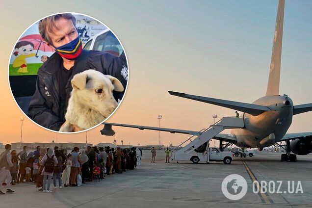 Эвакуация животных из Афганистана