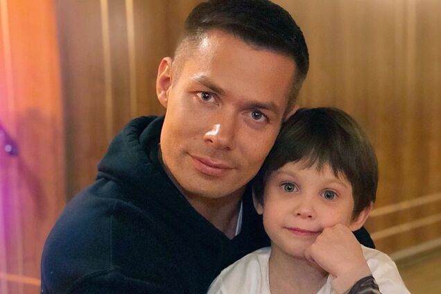 Стас Пьеха и сын Петя.