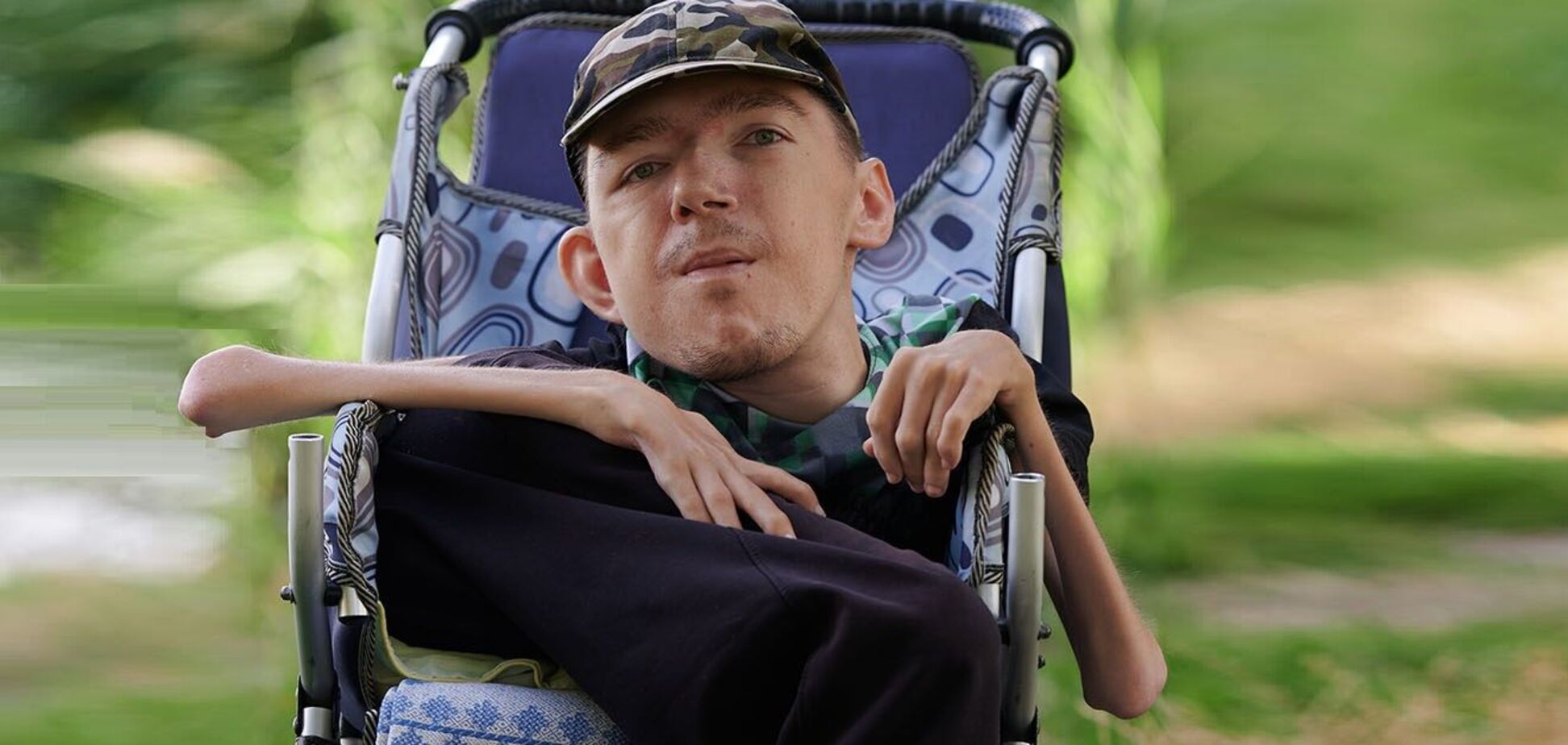 Антон Дубішин – 31-річний волонтер з інвалідністю