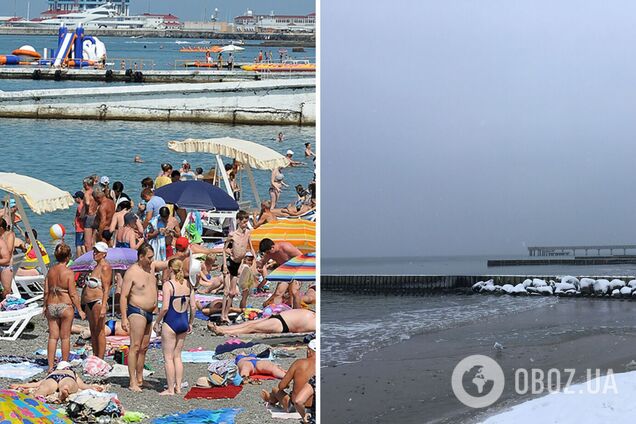 Влітку на морі забагато туристів, а взимку порожньо
