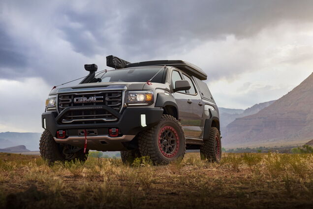 GMC показала концептуальний пікап Canyon AT4 Ovrlandx