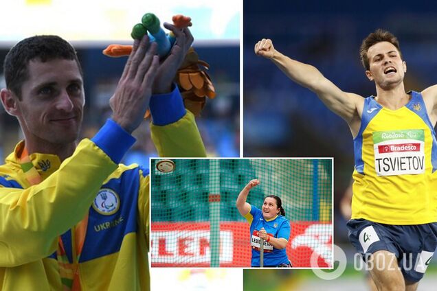 Паралімпіада 2020 Павлик, Лебедєва, Овсій, Квітів